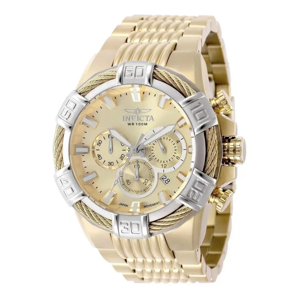 NWT Invicta 49906 Bolt | Quartz | Gold | Men's Watch